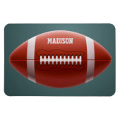 Aangepaste naam Football magneet (Horizontaal)