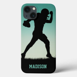 Aangepaste naam Football Player-telefoongesprekken Case-Mate iPhone Case