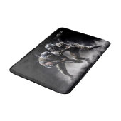 Aangepaste naam Football Players Illustratie Badmat (Gekanteld)