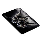 Aangepaste naam Football Players Illustratie Magneet (Rechterzijde)