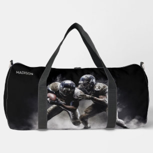 Aangepaste naam Football Players Illustratie Plunjezak
