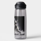 Aangepaste naam Football Players Illustratie Waterfles (Achterkant)