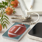 Aangepaste naam Football sleutelhanger (Voorkant Rechts)