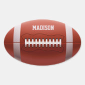Aangepaste naam Football stickers (Voorkant)