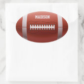 Aangepaste naam Football stickers (Tas)