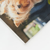 Aangepaste naam Foto Collage Modern We houden van Fleece Deken (Hoek)