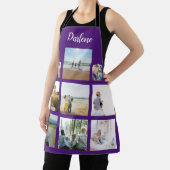 Aangepaste naam foto foto-collage schort (Insitu)