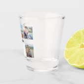 Aangepaste naam foto foto-collage shot glas (Rechts)