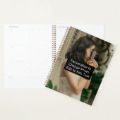 Aangepaste naam Foto Kunstwerk School Kantoor Zach Planner (Display)