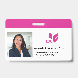 Aangepaste naam foto naam badge