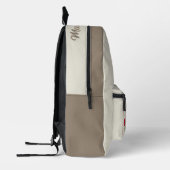 Aangepaste naam & foto Parijs Frankrijk Bedrukte Rugzak (Links)