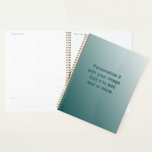 Aangepaste naam Fotokunst School Kantoor Hard Hoes Planner