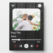 Aangepaste naam & fotoliefhebber voor het paar fotoplaat (voorkant)