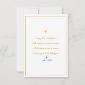 Aangepaste Naam Fox zwevende ballonnen Baby shower (Achterkant)