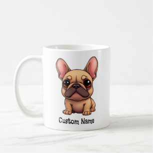 Aangepaste Naam Franse Bulldog Huisdier Hond Dier Koffiemok