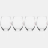 Aangepaste naam Frozen Drink Tiki Bar Wijnglas Zonder Voet (Rechts)