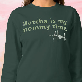 Aangepaste naam Fun Inspirerend Typografie Minimal Trui