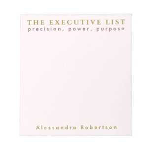 Aangepaste naam Fun List Liefhebber Pastel Roze Mi Notitieblok