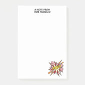 Aangepaste naam Fun Pop stripboek Post-it® Notes (Voorkant)