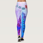 Aangepaste naam Funky Leggings (Achterkant)