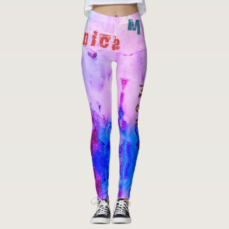 Aangepaste naam Funky Leggings