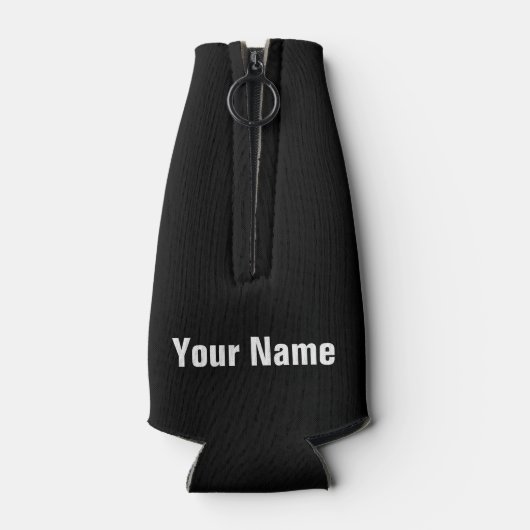 Aangepaste naam Funny Beer Bottle Cooler (Achterkant)