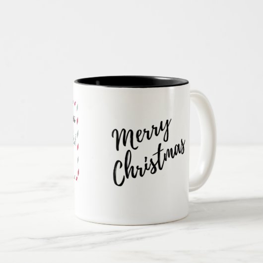 Aangepaste naam Funny Christmas Coffee Mok (Voorkant rechts)