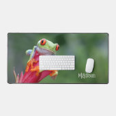 Aangepaste naam Funny Frog Bureaumat (Keyboard & Muis)