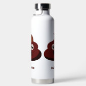 Aangepaste naam Funny POOP Waterfles (Rechts)