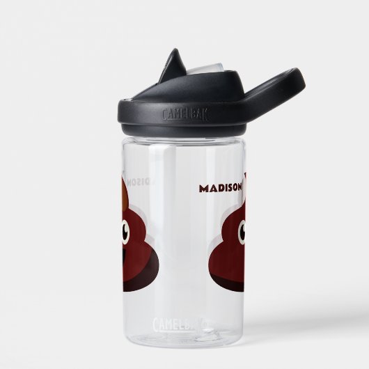 Aangepaste naam Funny POOP Waterfles (Links)