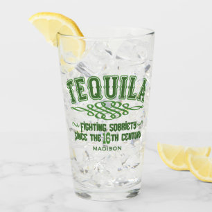 Aangepaste naam Funny TEQUILA Glas