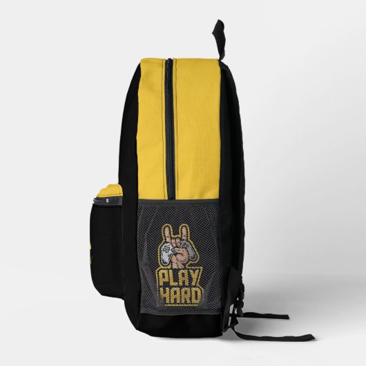 Aangepaste naam Gamer Bedrukte Rugzak (Rechts)