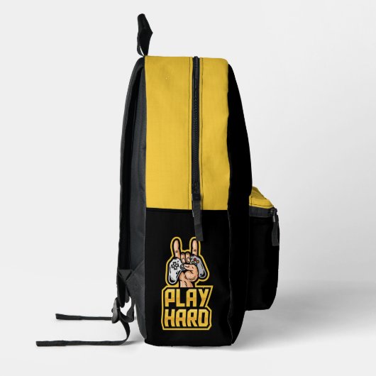 Aangepaste naam Gamer Bedrukte Rugzak (Links)