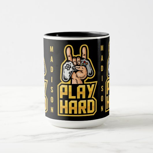 Aangepaste naam Gamer Mok (Midden)