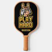 Aangepaste naam Gamer Pickleball Paddle (Achterkant)