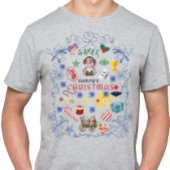  aangepaste naam Gamer Randy's Christmas T-shirt
