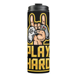 Aangepaste naam Gamer Thermosbeker