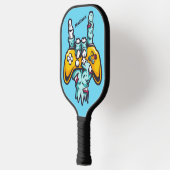 Aangepaste naam Gamer Zombie Pickleball Paddle (Links)