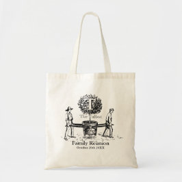 Aangepaste naam Gardeners Family Reunion Canvas ta Tote Bag