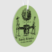 Aangepaste naam Gardeners Family Reunion ornament (voorkant)