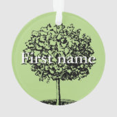 Aangepaste naam Gardeners Family Reunion ornament (achterkant)