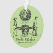 Aangepaste naam Gardeners Family Reunion ornament (voorkant)
