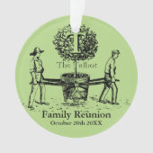 Aangepaste naam Gardeners Family Reunion ornament (voorkant)