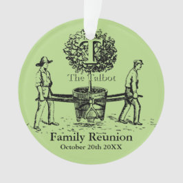 Aangepaste naam Gardeners Family Reunion ornament