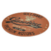 Aangepaste naam Gasoline Motors Retro Mechanic Gar Snijplank (Hoek)