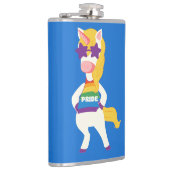 Aangepaste naam Gay Unicorn Heupfles (Rechts)