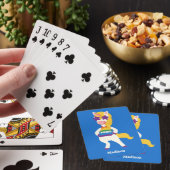 Aangepaste naam Gay Unicorn Pokerkaarten (Insitu)