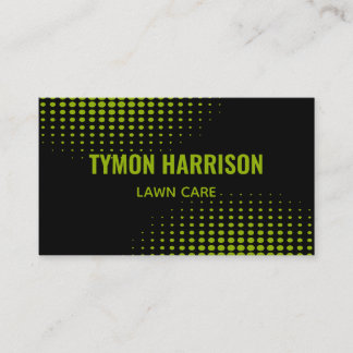 Aangepaste naam gazon zorg visitekaartje