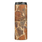 Aangepaste naam Geologie Stone Wall Structuur Thermosbeker (Achterkant)