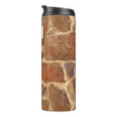 Aangepaste naam Geologie Stone Wall Structuur Thermosbeker (Geroteerd rechts)